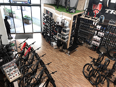 Bike World Lux Vue Entrée