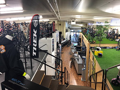 Bike World Lux Vue Escallier