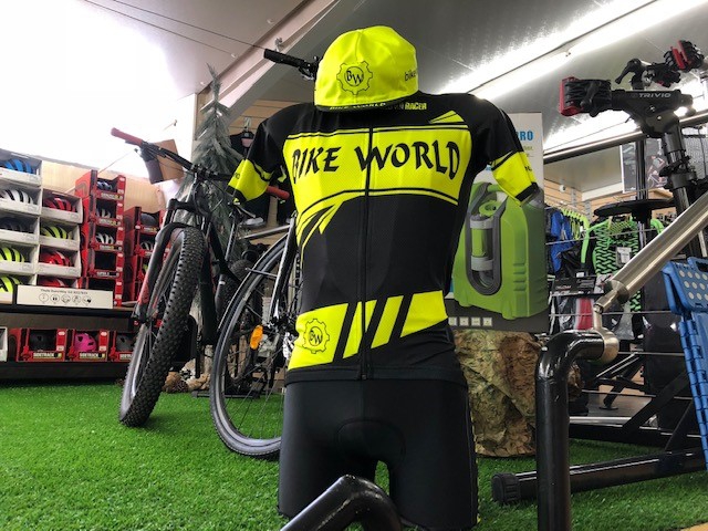 Grand choix de textiles vélo Bike World Lux