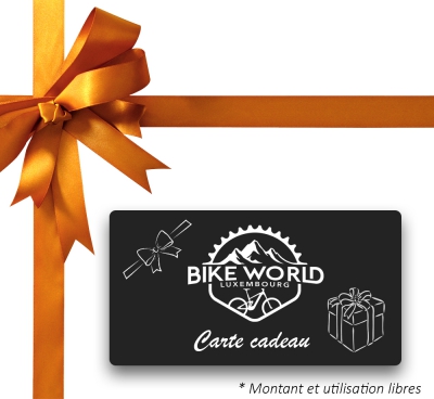 Carte Cadeau Bike World Lux