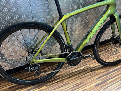 Trek Domane SLR AXS Green Bike World Lux